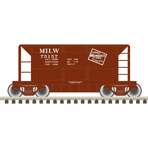 N 70 TON ORE CAR MILW #75189
