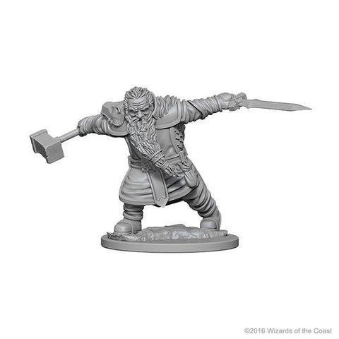 D&D DWARF MALE FIGHTER