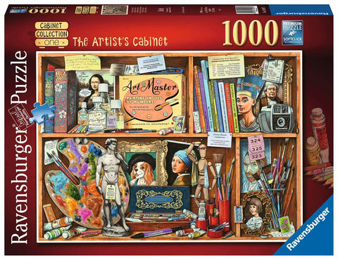1000-PIECE Artist's Cabinet PUZZLE