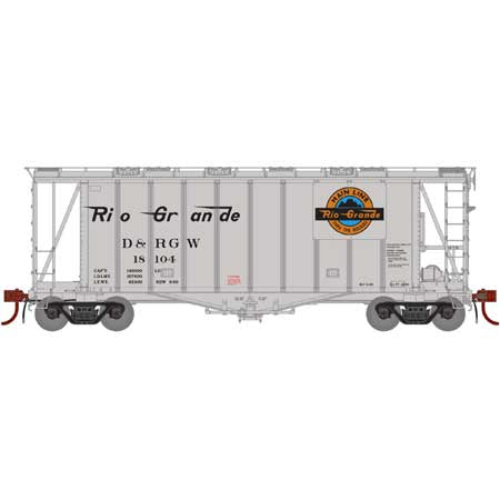 N GATC AIRSLIDE HOPPER DRGW 1