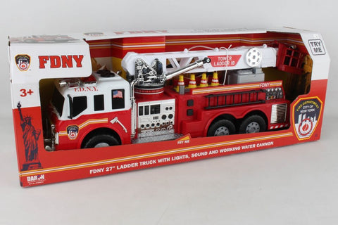 FDNY LARGE LADDER TRUCK W/HOSE