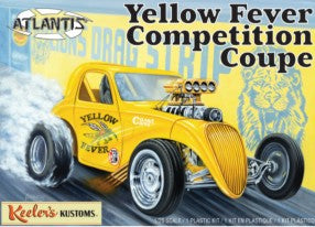 ATLANTIS 1/25 Yellow Fever Dragster Keelers Kustoms