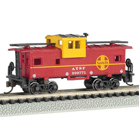 N 36' WIDE VISION CABOOSE ATSF