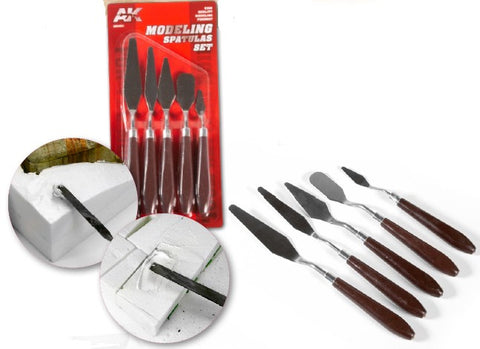 AKI  Modeling Spatulas Set (5)