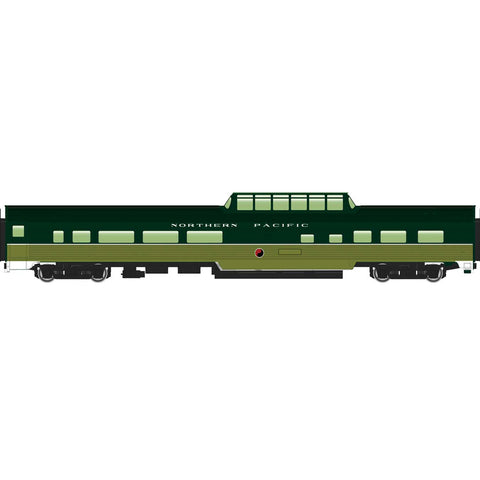 HO 85' BUDD DOME COACH NP