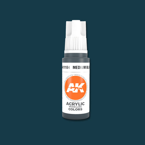 Medium Blue 3G Acrylic Paint 17ml Bottle