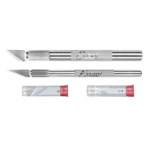 EXCEL Hobby Knife Set:K1 & K2 with 10 Blades