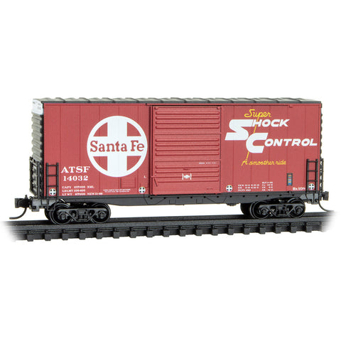 N 40' HI-CUBE BOXCAR AT&SF