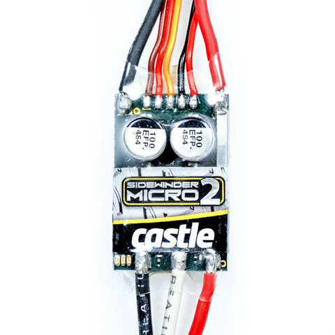 CASTLE 1/18 Sidewinder Micro 12.6V 2A Peak BEC