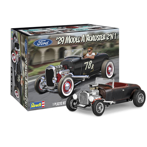REVELL  1/25 1929 Model A Roadster (2 in 1)