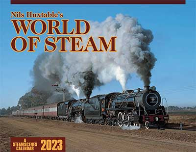 CALENDAR 2023 STEAM SCENES WORLD OF STEAM