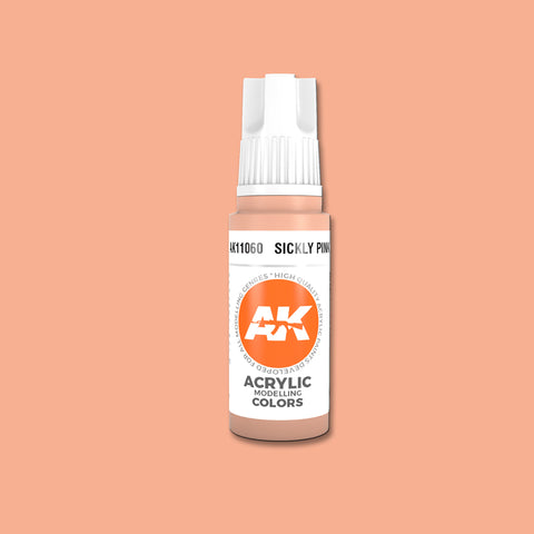 Sickly Pink 3G Acrylic Paint 17ml Bottle
