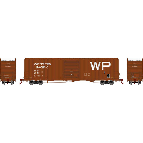HO 60' HIGH CUBE BOXCAR WP #3151