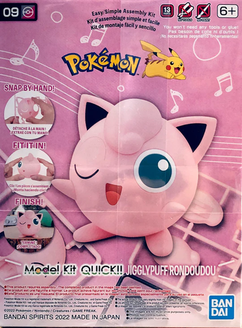 JIGGLYPUFF "POKEMON" MODEL KIT QUICK!