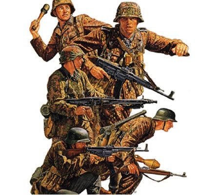 TAMIYA 1/35 German Front Line Infantry