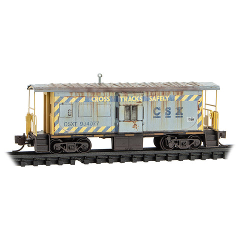 N WIDE VISION CABOOSE WEATHERED CSX