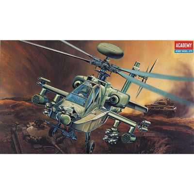 ACADEMY  1/48 AH64D Longbow US Army Helicopter
