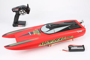 RAGE SUPER CAT BOAT BL RTR RED 24"
