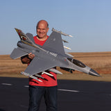 EFLITE F-16 Falcon 80mm EDF w/SMART BNF-B and SAFE Select
