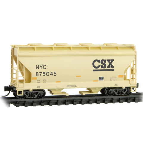 N 2-BAY COVERED HOPPER CSX 2