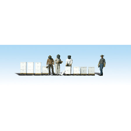 WOODLAND SCENICS HO Figures: Beekeepers