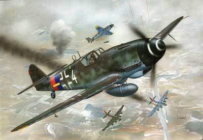 REVELL 1/72 Bf 109 G-10 Aircraft