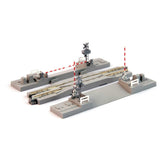 KATO N  Unitrack Crossing Gate and Rerailing Road Crossing Track 124mm 4-7/8" - 1 Piece