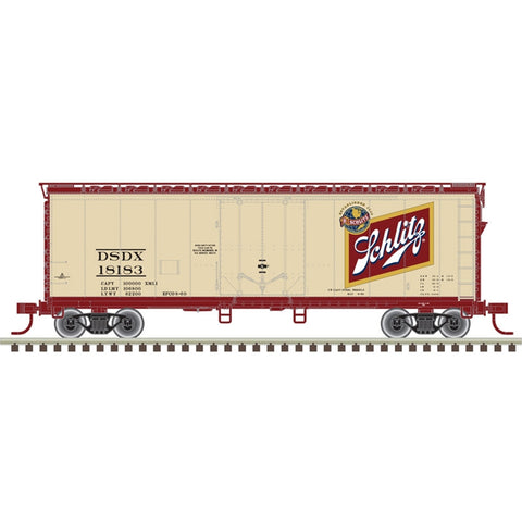 HO 40 BOX CAR SCHLITZ 2