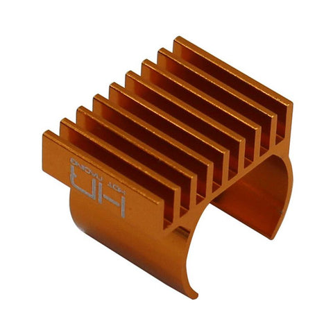 HOT RACING Gold 9 Fin 030 Motor Heatsink: SCX24