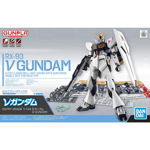 BANDAI Nu Gundam RX-93 Entry Grade