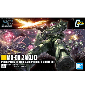 BANDAI 1/144 Mobile Suit Gundam #234 MS-06S Zaku II