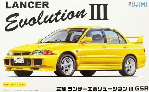 Fujimi 1/24 Mitsubishi Lancer Evolution III GSR 4-Door Car