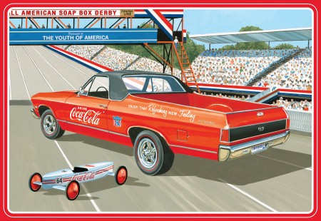 AMT 1/25 Coca-Cola 1968 Chevy El Camino SS