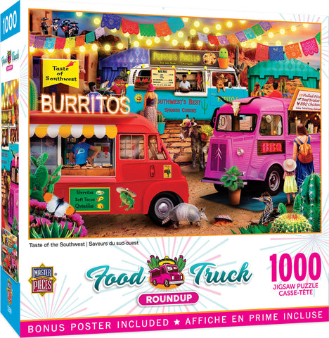 MASTER PIECE 1000-PIECE Taste of the Southwest PUZZLE