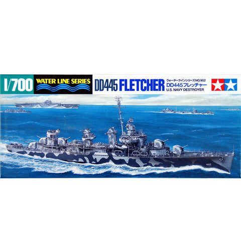 TAMIYA 1/700 USS Fletcher DD445 Destroyer Waterline