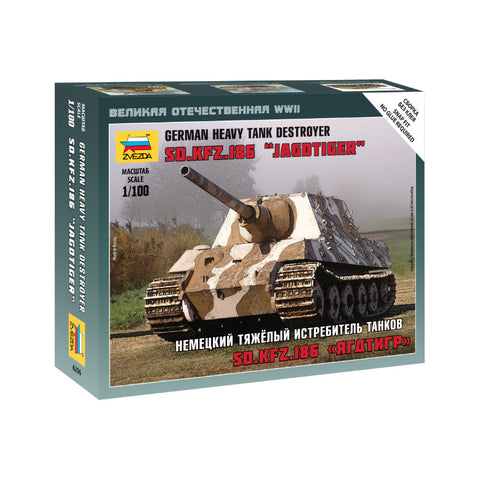 ZVEZDA 1/100 US M4A2 SHERMAN TANK