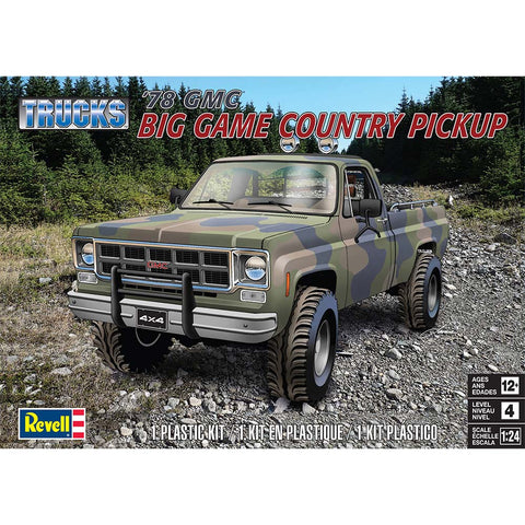 REVELL  1/24 1978 GMC Big Game Country Pickup Truck