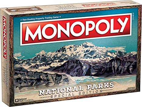 USA OPOLY Monopoly: National Parks Edition