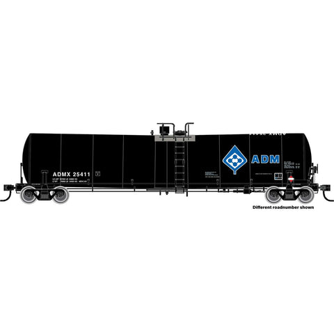HO 25K-GALLON TANK CAR ADM #25411