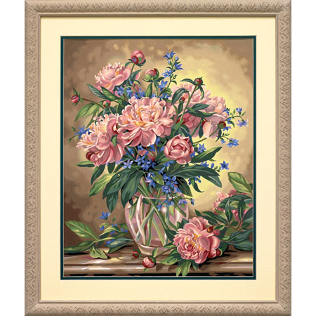 DIMENSIONS PEONY FLORAL