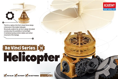 ACADEMY DA VINCI HELICOPTER KIT