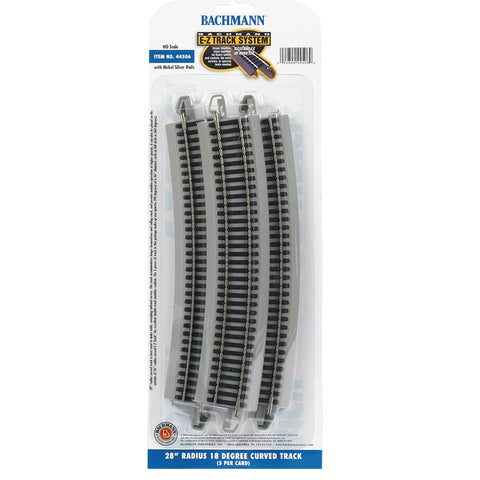 BACHMANN HO E-Z Track NS 28" Radius Curved (5)