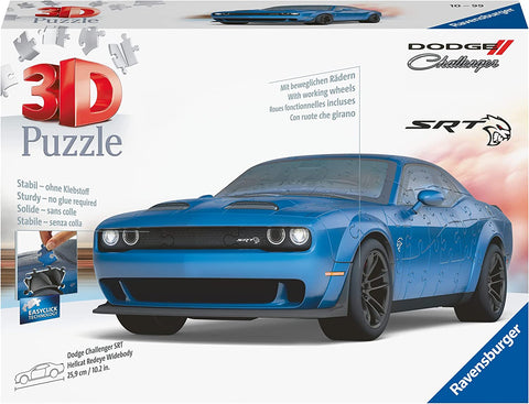 RAVENSBURGER 108-PIECE 3D PUZZLE Dodge Challenger