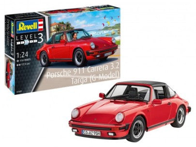 REVELL 1/24 Porsche 911G Carrera 3.2 Targa Car