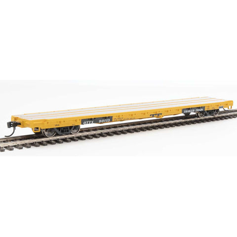 HO 60' PS FLATCAR TRAILER TRAIN OTTX #90113