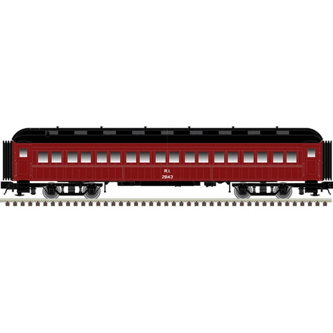 N 60' PASSENGER COACH CAR RI #2855