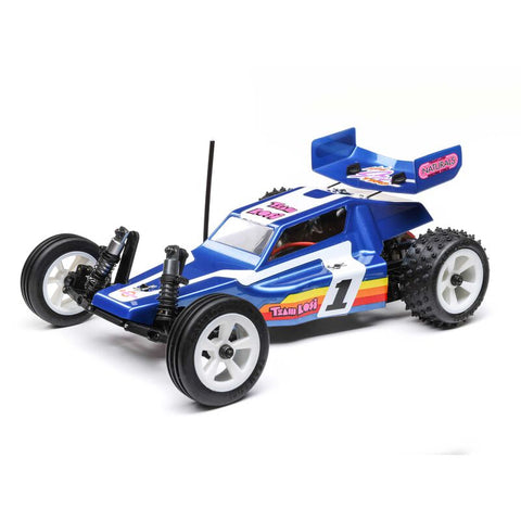 LOSI 1/16 MINI JRX2 2WD BRUSHED RTR BLUE