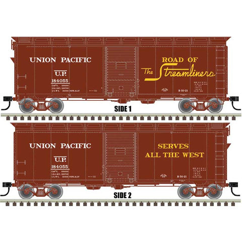 HO 40' BOX CAR KIT UP #184055