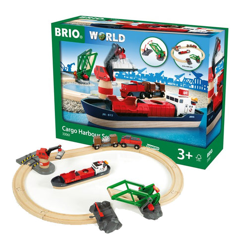 BRIO Cargo Harbour Set