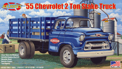 ATLANTIS 1/48 1955 Chevrolet 2-Ton Stake Bed Truck